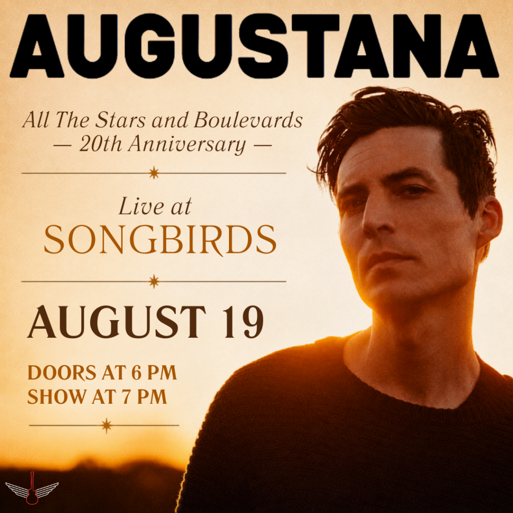 Augustana Live in Chattanooga | Songbirds August 19