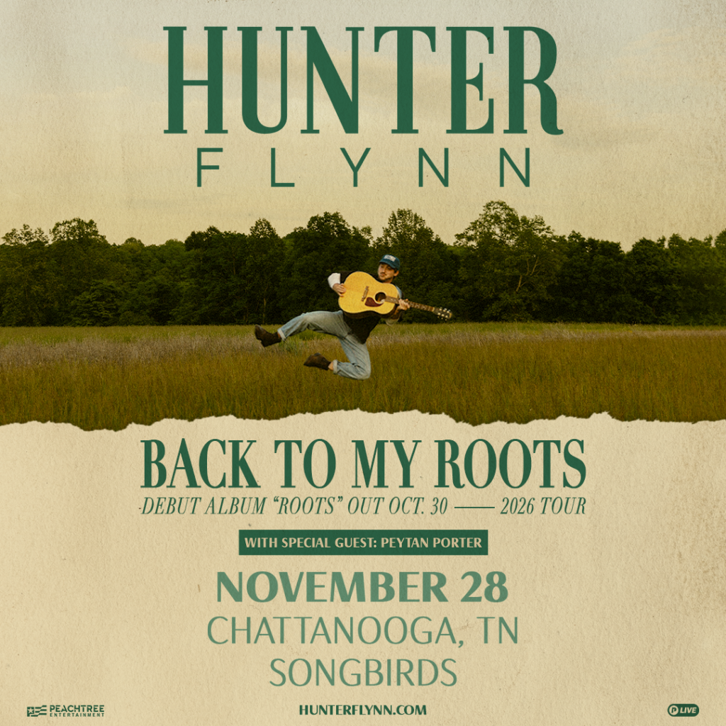 Hunter Flynn and Peyton Porter Live in Chattanooga at Songbirds November 28