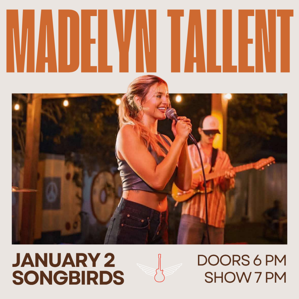 Madelyn Tallent Live in Chattanooga at Songbirds January 2