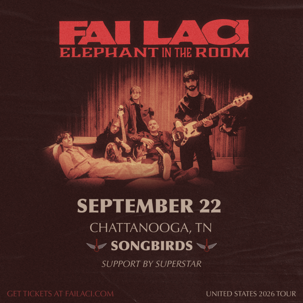 Fai Laci and superstar Live in Chattanooga at Songbirds September 22