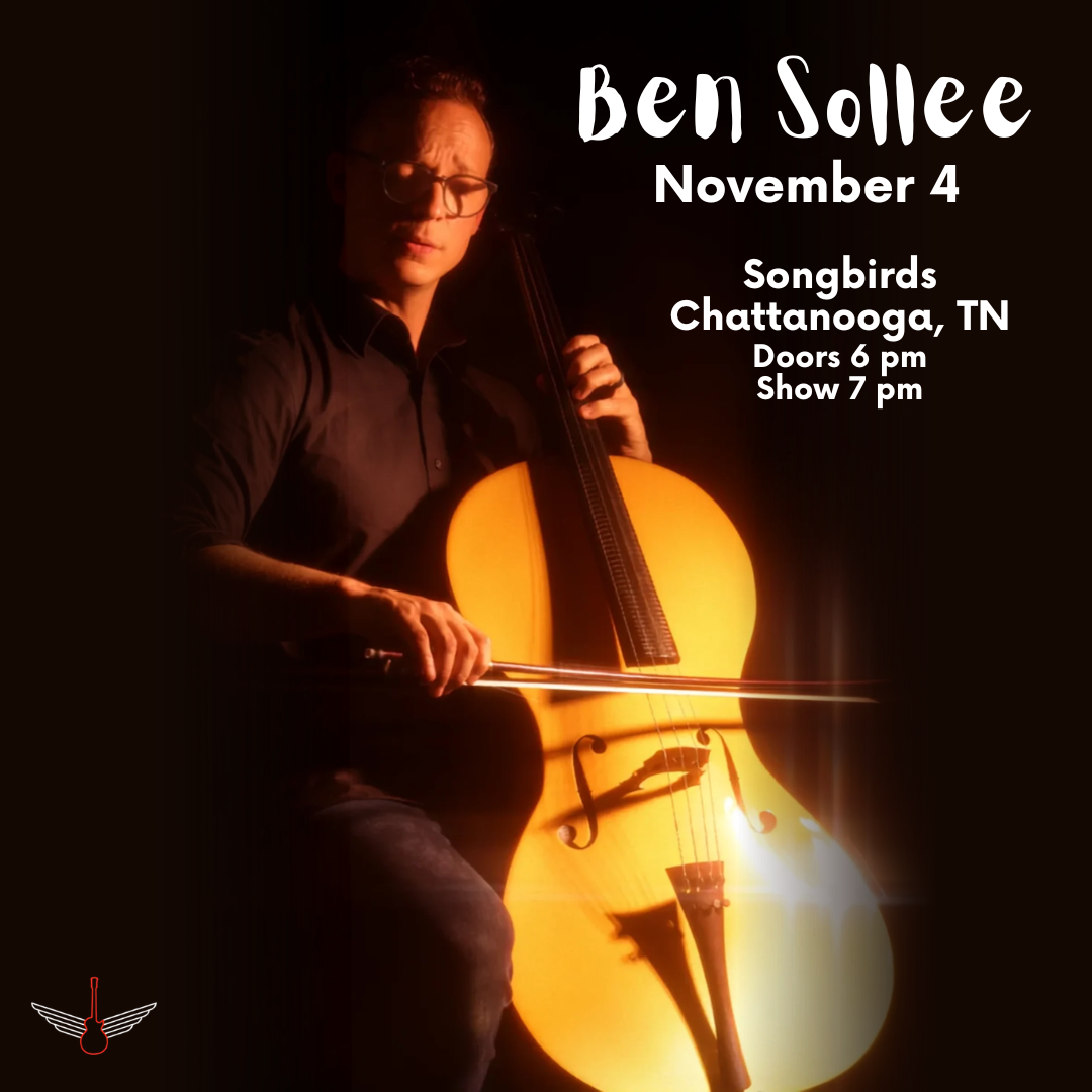 Ben Sollee Live in Chattanooga at Songbirds November 4