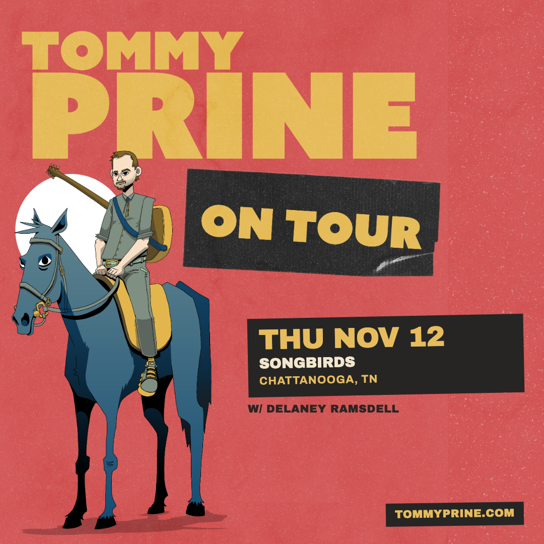 Tommy Prine and Delaney Ramsdell Live in Chattanooga at Songbirds November 12