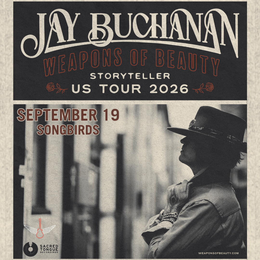 Jay Buchanan Live in Chattanooga at Songbirds September 19