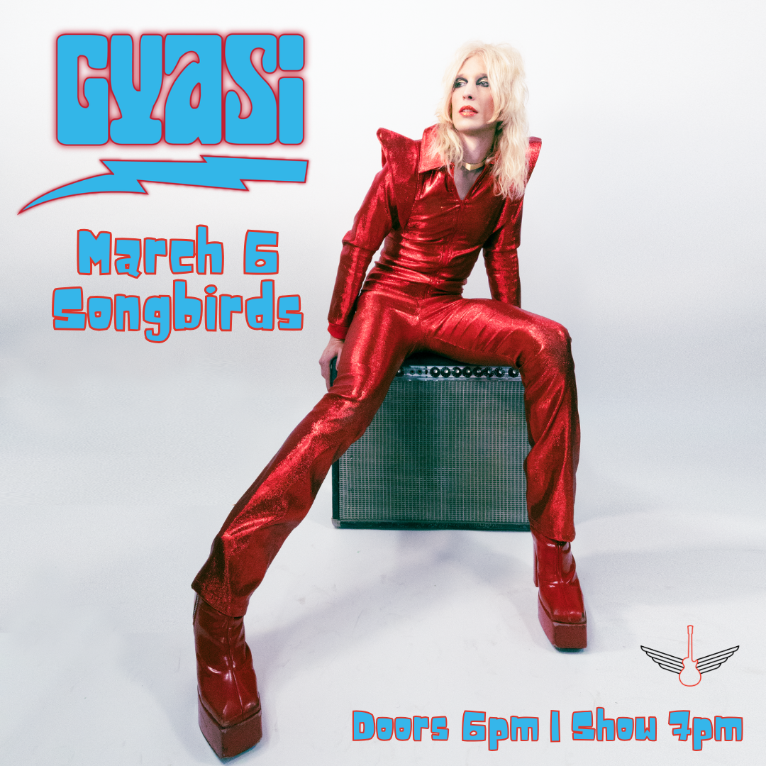 Gyasi Live in Chattanooga at Songbirds March 6