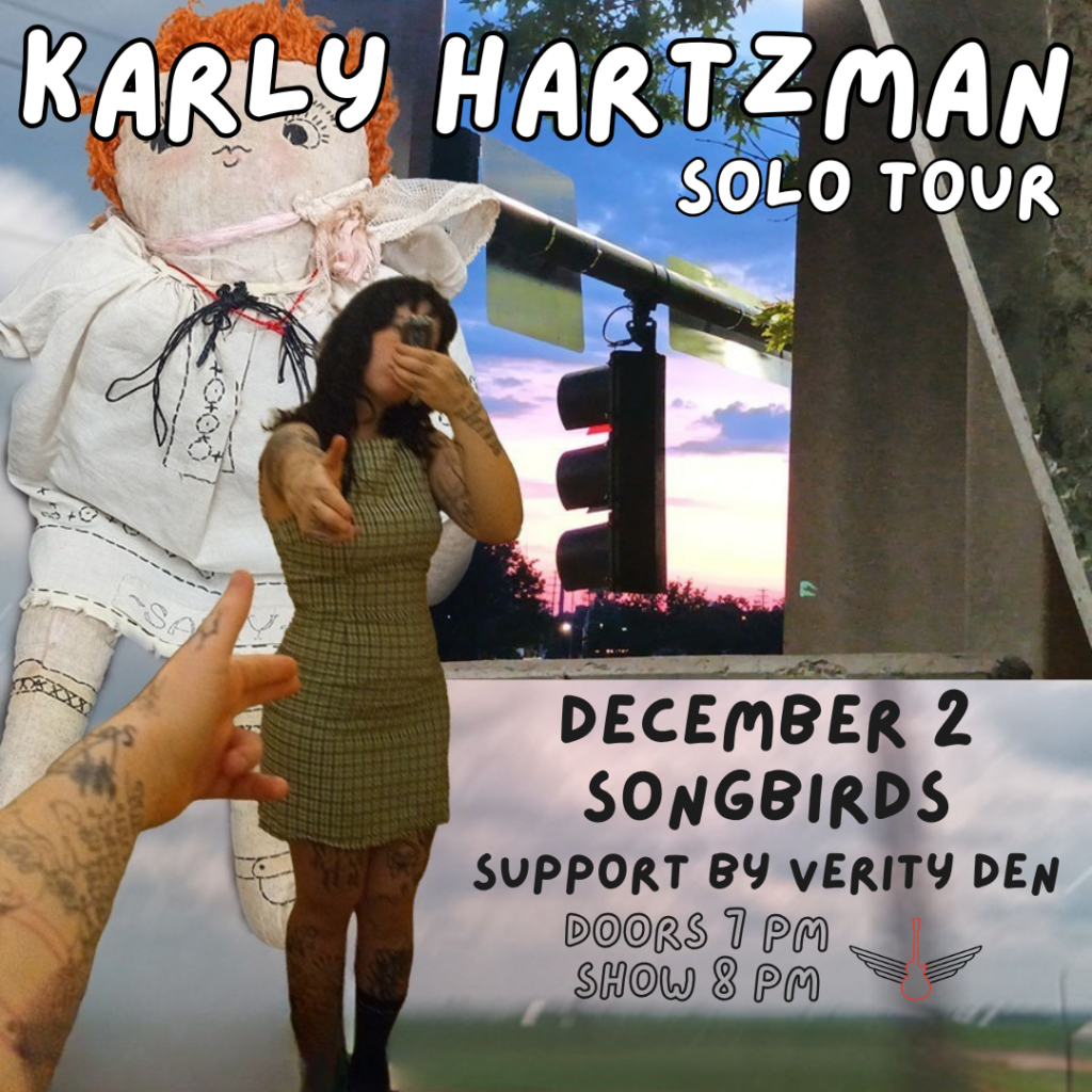 Karly Hartzman and Verity Den Live in Chattanooga at Songbirds December 2